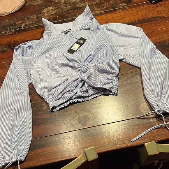 FASHION NOVA Striped Top NWT - Picture 4 of 6